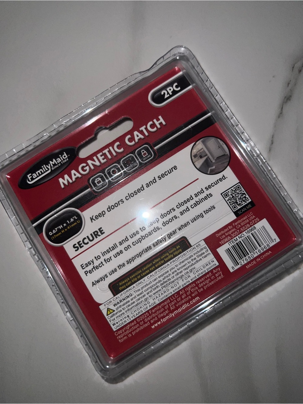 MAGNETIC CATCH 2 pc - Picture 2 of 2
